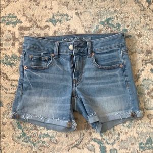 America Eagle Jean Shorts